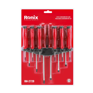 ست 12 عددی ترکیبی پیچ گوشتی و پیچ گوشتی ساعتی کد RH-2728